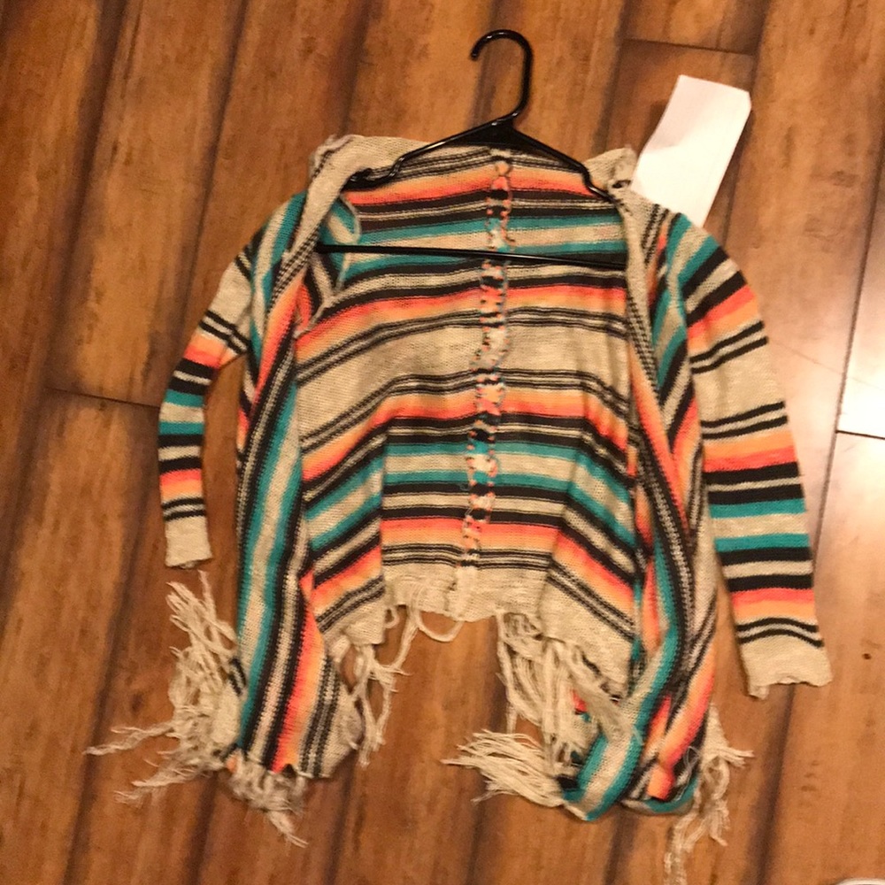 cute color striped sweater